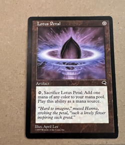 Lotus Petal - Tempest - MTG - Magic the Gathering - Image 1