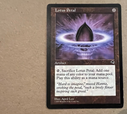 Lotus Petal - Tempest - MTG - Magic the Gathering - Image 2