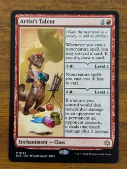 Artist's Talent - Bloomburrow - MTG - 0124 - Image 1