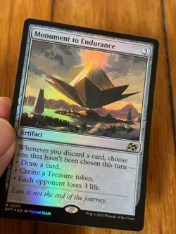 Monument to Endurance - Aetherdrift - MTG - FOIL - 0237 - Image 2