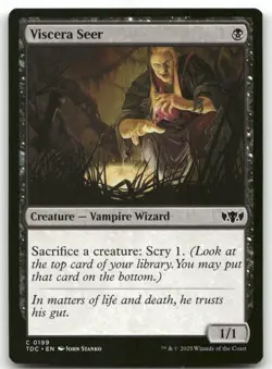 Viscera Seer #199 MTG Tarkir Dragonstorm TDC NM X1 - Image 1