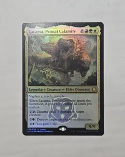 MTG Zacama, Primal Calamity Foil from Judge Promos #d278 - Image 1