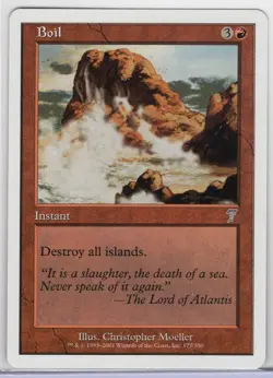 1x Boil - MTG Core Set 7th Edition - Near Mint - Image 1