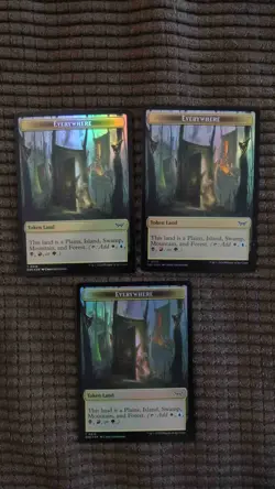 Magic: the Gathering / MtG Foil Everywhere / Copy Token x3 Duskmourn - Image 1