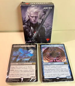 Open Box- Magic the Gathering Black Mage Starter Deck 2019, 2 Sealed Decks, READ - Image 1