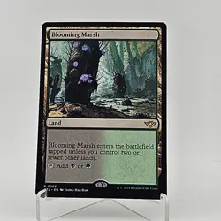 Blooming Marsh 266 | Near Mint | OTJ Outlaws of Thunder Junction Magic MTG - Image 1