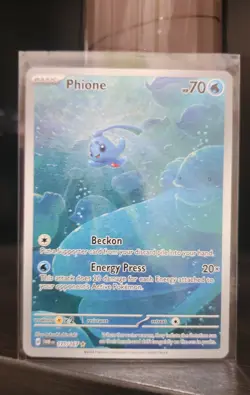 Pokemon - Phione - 175/167 - SV: Twilight Masquerade (TWM) - Illustration Rare - Image 1