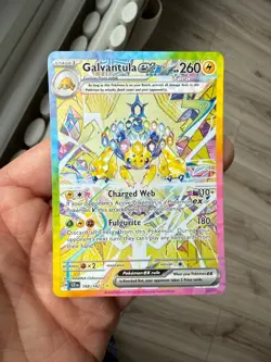 Pokemon Galvantula ex 168/142 Sv07: Stellar Crown Holo PACK FRESH - Image 1