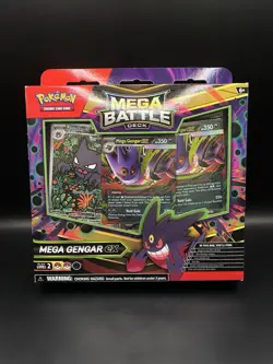 Sealed Pokemon Mega Gengar ex Mega Battle Deck Box - Image 1