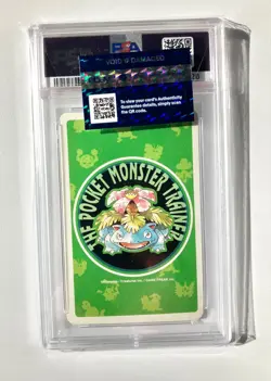 1996 Charizard #006 4 Of Clubs Pokemon Green Playing Card JPN PSA 10, Ships Free - Image 4