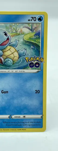 Squirtle 015/078 Stamped Pokemon GO Non-Holo Pokemon TCG Mint Unplayed - Image 3