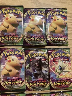 Pokemon Sword & Shield Vivid Voltage Booster Pack Lot x18 New Sealed - Image 3