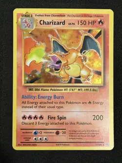 Pokemon TCG Charizard Holo Rare Card XY Evolutions 11/108 NM Condition - Image 1