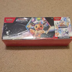 Pokemon Prismatic Evolutions Surprise Box + Booster Bundle - Sam's Club - Image 1