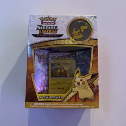 2x New Zoroark Pikachu Pokemon Shining Legends Pin Collection Factory Sealed TCG - Image 2