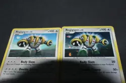 Pokemon Card Lot PL-MP Non-Holo & Holo Rare Regigigas 4/17 POP Series 9 Set - Image 2