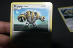 Pokemon Card Lot PL-MP Non-Holo & Holo Rare Regigigas 4/17 POP Series 9 Set - Image 4