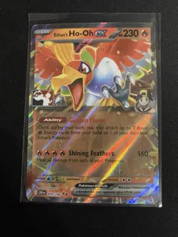 Ethan’s Ho-Oh ex DRI 39/182 Play Pokemon Prize Pack Series 8 - Image 1