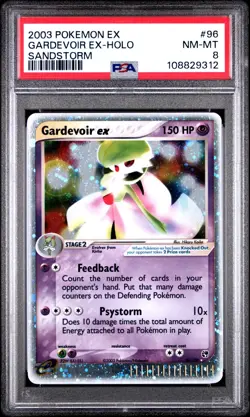 Pokemon EX Sandstorm Gardevoir ex 96/100 Holo Ultra Rare PSA 8 Near Mint-Mint - Image 1