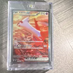 Pokemon Latias ex 239/191 Sv08: Surging Sparks Special Illustration Rare Holo - Image 3