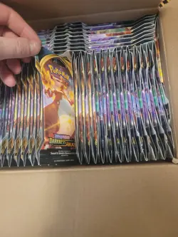Pokemon Sword And Shield Darkness Ablaze Sleeved Booster Pack Set Of 72 - Image 3