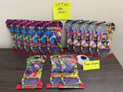💥Pokemon Mega Evolution Phantasmal Flames Sleeved Booster Pack Lot Of 14💥 - Image 1