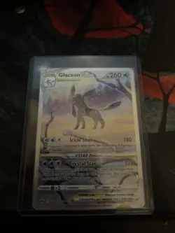 Pokemon Glaceon VSTAR GG40/GG70 Crown Zenith Galarian Gallery Ultra Rare Holo - Image 1