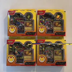 X4 Pokemon Day 2026 Collection Factory Sealed/New TCG 30th Anniversary 4 Boxes - Image 2