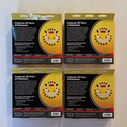 X4 Pokemon Day 2026 Collection Factory Sealed/New TCG 30th Anniversary 4 Boxes - Image 3