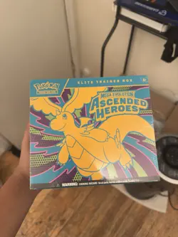 Pokemon Elite Trainer Box Mega Evolution Ascended Heroes Autographed Dragonite … - Image 1