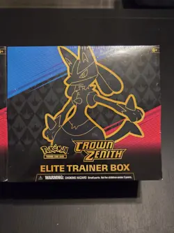 Crown Zenith (x2) Elite Trainer Boxes Lot Pokemon TCG Sealed: (BOTH TEARS) - Image 2