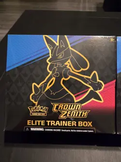 Crown Zenith (x2) Elite Trainer Boxes Lot Pokemon TCG Sealed: (BOTH TEARS) - Image 5