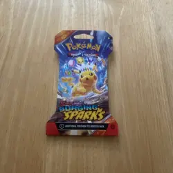 Pokemon TCG: Surging Sparks Sleeved Booster Pack - New - Pikachu Art Variant - Image 2