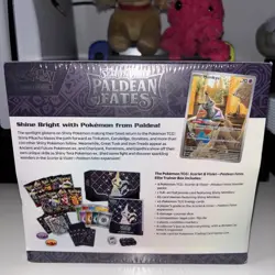 Nintendo Pokemon TCG Scarlet & Violet Paldean Fates Elite Trainer Box - 9 Packs 820650856181 - Image 3