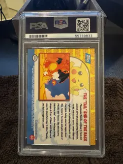 Pokemon TCG The "Tail" End of the Race Pokemon Topps Pikachu's Vacation 50 - Image 2