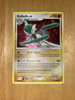 Gallade Lv.55 Holo 6/132 | Diamond & Pearl Secret Wonders Pokemon - Image 1