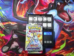 HEAVY! GOD PACKUUU 22.42g Prismatic Evolutions Pokemon TCG Booster (SEALED) - Image 1