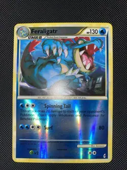 Feraligatr 25/95 - Reverse Holo, Pokemon Call Of Legends - LP - Image 2