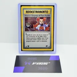 CARTA POKEMON ADDESTRAMENTO HOLO 16/82 - ITA - 1 EDITION - TEAM ROCKET - EX/NM - Image 1