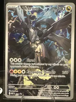 Pokemon N's Zekrom 031/MEP Promo Basic Dragon 130 HP English 2026 - Image 1