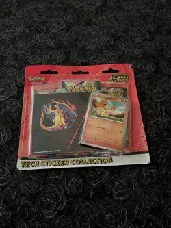 Pokemon TCG Ascended Heroes Tech Sticker Collection Sealed - Charmander - Image 1