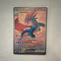 Salamence ex Sv09 Journey Together Illustration Rare Holo 187/159 Pokemon TCG - Image 1
