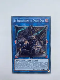 Yu-Gi-Oh! Tri-Brigade Shuraig the Ominous Omen OP29-EN020 Common - Image 1