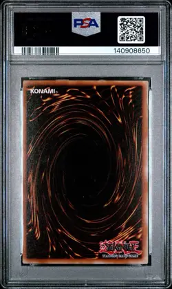 2002 Yu-Gi-Oh! Harpie's Pet Dragon Forbidden Memories FMR Secret Rare PSA 9 - Image 2