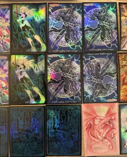 Yugioh Lot Of 21 Rare Official Card Sleeves Kaiba Yugi Dark Magicians 🔥 - Image 3