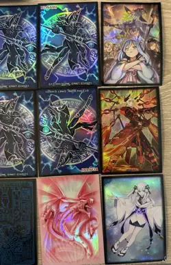 Yugioh Lot Of 21 Rare Official Card Sleeves Kaiba Yugi Dark Magicians 🔥 - Image 4