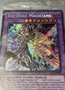 YuGiOh The Dark Magicians LDS3-EN090 SECRET RARE LIMITED EDITION Sealed Promo - Image 2