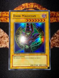 🔥YUGIOH • DARK MAGICIAN • SUPER RARE • SYE-001 • 1st EDITION • VLP🔥 - Image 5