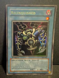 Relinquished [1st Edition] SDP-001 YuGiOh Starter Deck: Pegasus - Image 1