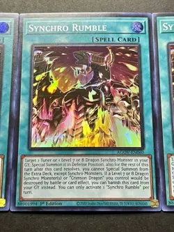 3x Synchro Rumble | AGOV-EN060 | Super Rares | LP | 1st Edition | YuGiOh! - Image 5